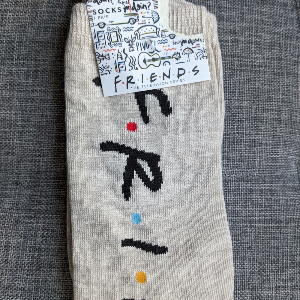 Friends themed long socks